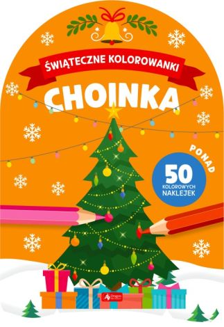 Świąteczne kolorowanki. Choinka