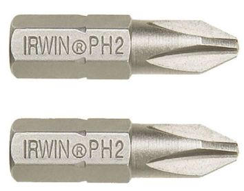 10504387 Grot Phillips Ph1 L=25 mm 1/4" 2 szt. Irwin