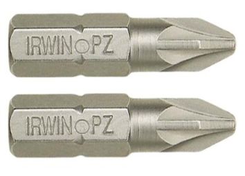 Grot Pozidriv Pz1 L=25 mm 1/4" 2 szt. Irwin 10504397