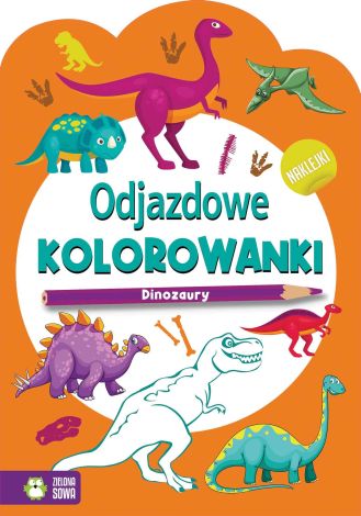 Odjazdowe kolorowanki. Dinozaury