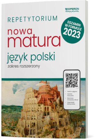 Nowa matura 2023 Język polski repetytorium zakres rozszerzony