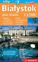 Białystok plus 6 - plan miasta plastik 1: 17000