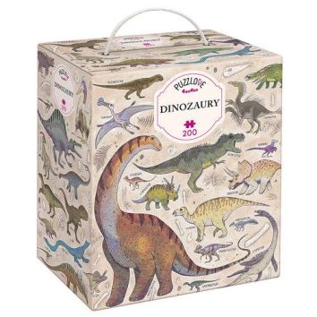 Puzzlove CzuCzu Dinozaury 200 el. puzzle rodzinne