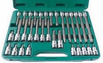 S07H4932S Zestaw bitów TORX z nasadką 1/2"