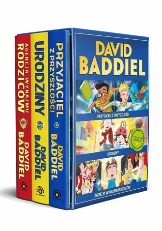 Pakiet David Baddiel w etui Przyjaciel z przyszłości/Urodziny/Agencja wynajmu rodziców