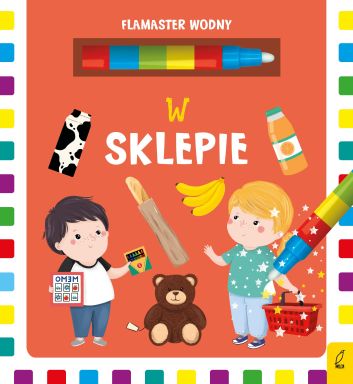 Flamaster wodny. W sklepie