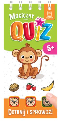 Magiczny quiz z małpką. Dotknij i sprawdź, od 5 lat