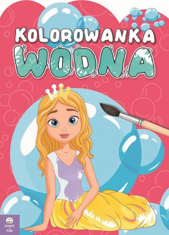 Królewny. Kolorowanka wodna