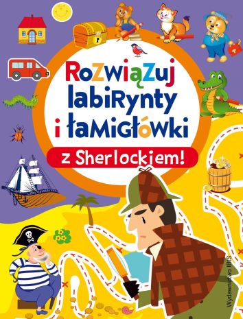 Rozwiązuj labirynty i łamigłówki z Sherlockiem! wyd. 2023