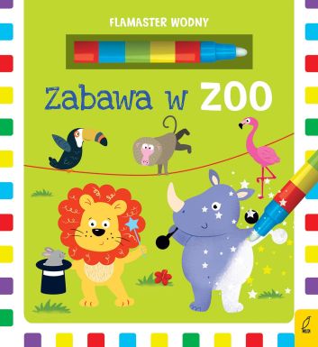 Flamaster wodny. Zabawa w zoo