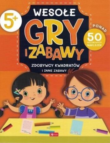 Wesołe gry i zab.Zdobywcy kwadratów i inne zabawy