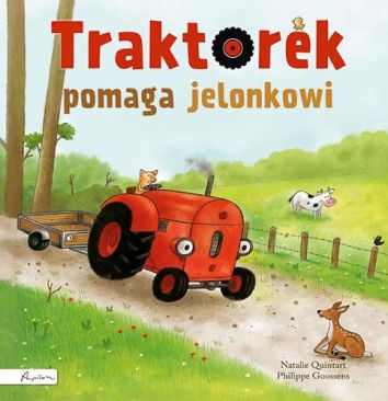 Traktorek pomaga jelonkowi