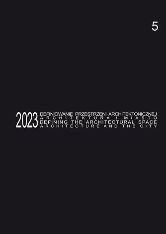 Defining the Architectural Space, 2023 vol. 5