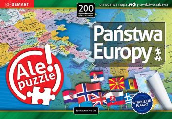 Puzzle 200 Państwa Europy