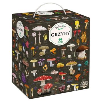 Puzzlove CzuCzu Grzyby 500el puzzle rodzinne