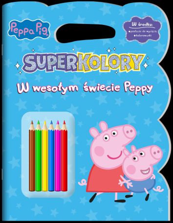Peppa Pig. Superkolory cz. 4 W wesołym świecie Peppy
