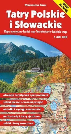 Mapa „Tatry Polskie i Słowackie”