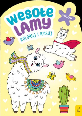 Koloruj i rysuj. Wesołe lamy