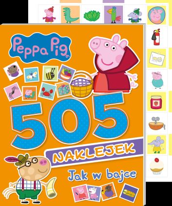 Peppa Pig. 505 naklejek cz. 3 Jak w bajce