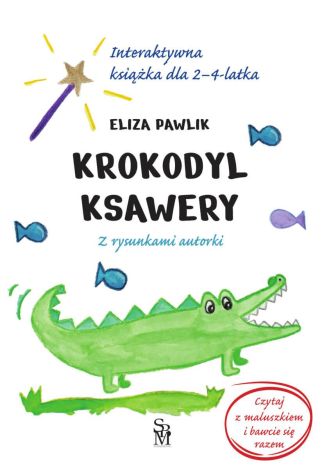 Interaktywna książka Krokodyl Ksawery