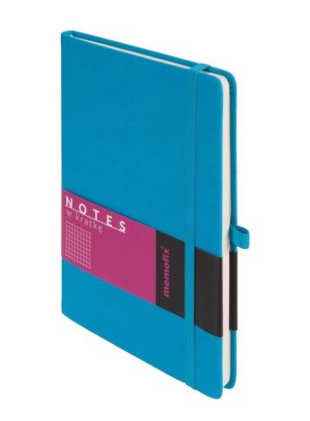 Notes Memofix A5 kratka turkusowy