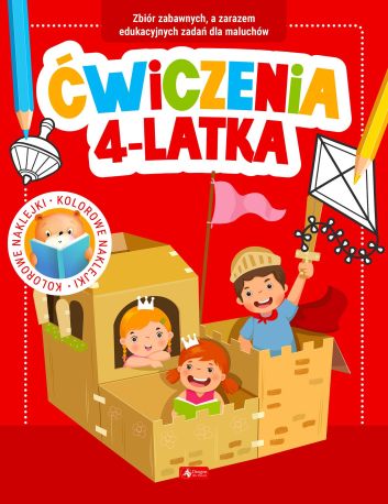 Ćwiczenia 4-latka z naklejkami