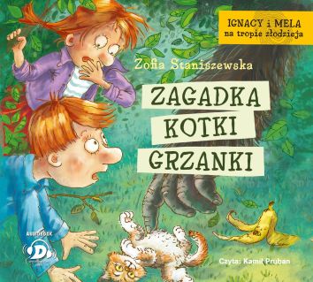 CD MP 3 Ignacy i Mela na tropie złodzieja. Zagadka kotki Grzanki (audiobook)