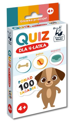 Quiz dla 4-latka. Kapitan Nauka