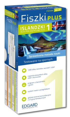 Islandzki Fiszki PLUS dla początkujących 1 A0-A1