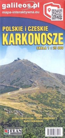 Karkonosze Polsko-Czeskie 1: 25 000 mapa papierowa