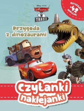 Czytanki naklejanki. Przygoda z dinozaurami