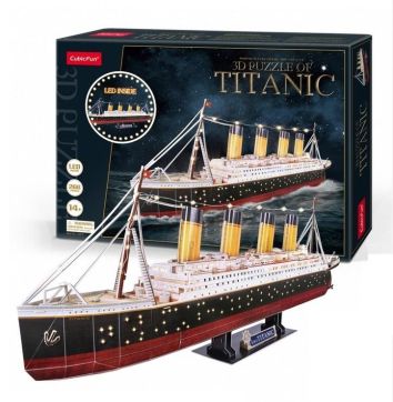 Puzzle 3D Titanic LED