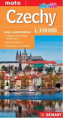 Czechy Mapa samochodowa 1:35 0000 w.2023