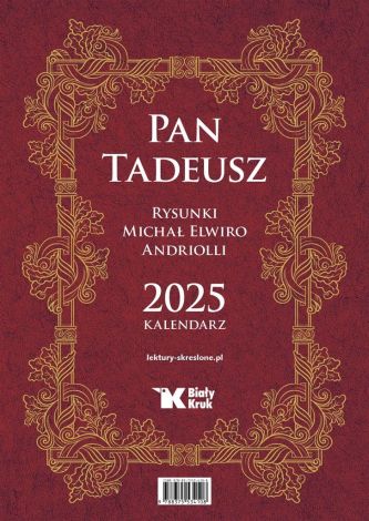 Kalendarz 2025 Pan Tadeusz