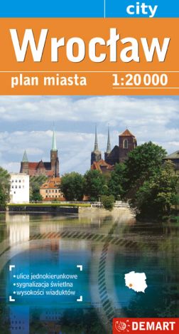 Wrocław plan miasta 1:20 000