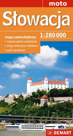 Słowacja mapa samochodowa 1:280 000