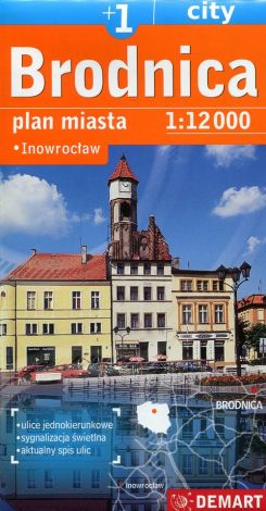 Brodnica/inowrocław plus 1 1:12 000 Plan miasta demart