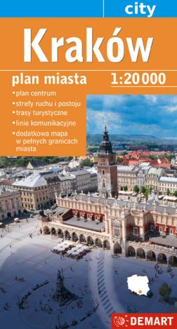 Kraków plan miasta 1: 20 000