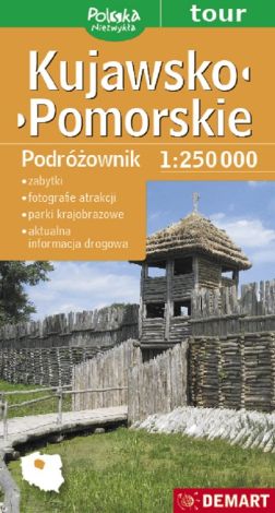 Kujawsko-pomorskie Podróżownik mapa turystyczna