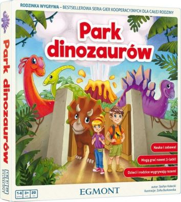 Gra Park dinozaurów wiek 3 lata (1-6 graczy)