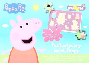 Peppa Pig. Kraina puzzli.Fantastyczny świat Peppy