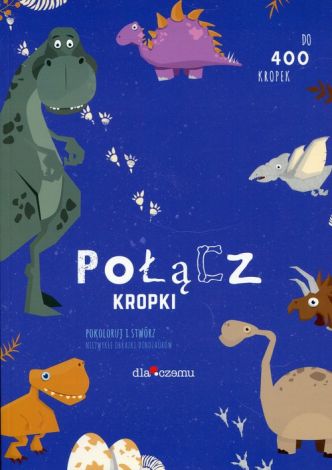 Połącz kropki Dinozaury