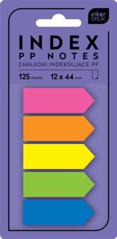 Zakładki indeksujące strzałki 125k., Interdruk