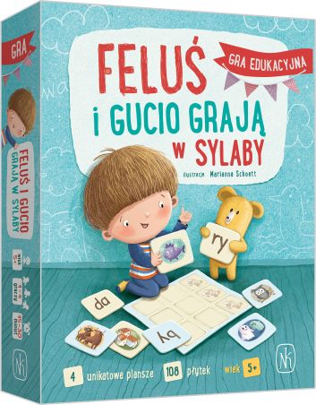 Gra Feluś i Gucio grają w sylaby Feluś i Gucio