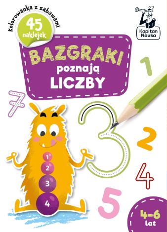 Bazgraki poznają LICZBY 4-6 lat