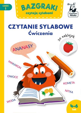 Bazgraki czytają sylabami. Czytanie sylabowe. Ćwiczenia