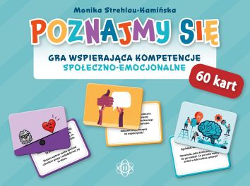 Gra Poznajmy się Wspierająca kompetencje społeczno-emocjonalne (60 kart)