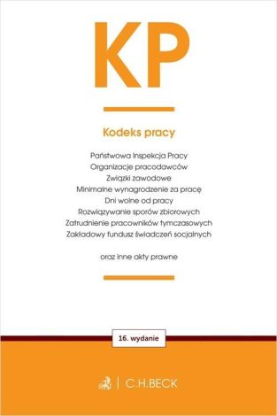 KP Kodeks pracy oraz ustawy towarzyszące