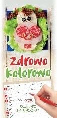 Kalendarz 2025 rodzinny notatnikowy Zdrowo kolor.