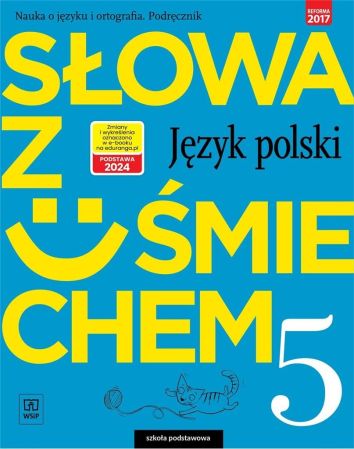 J.Polski SP 5 Słowa z uśmie. Podr nauka o jęz.